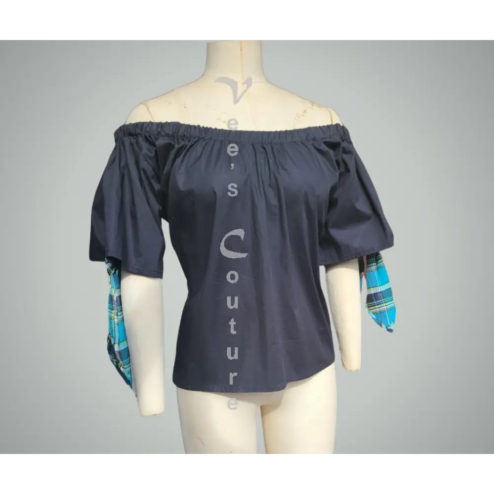 Off-Shoulder Creole Blouse Cb5 Style 2